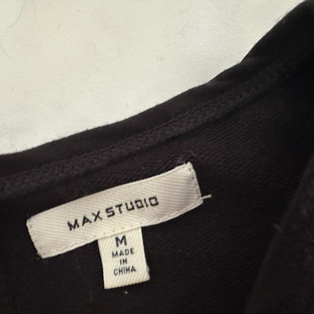 Max Studio Classic Black Jumpsuit